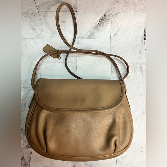 Coach Handbags - Vintage Coach Café Bag in Chamois (from the Lightweights Collection)
